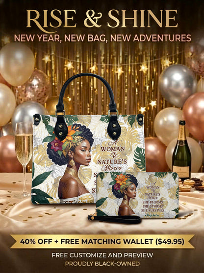 Melaniva Eternal Blossom Leather Handbag Deal