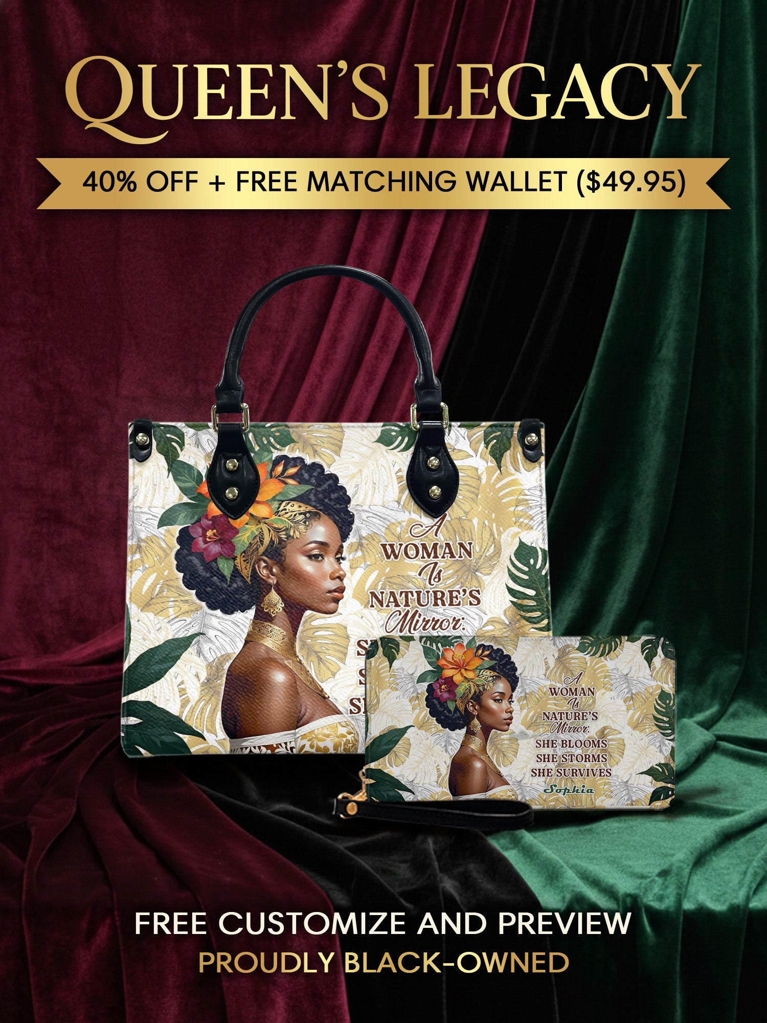 Melaniva Eternal Blossom Leather Handbag Deal - Melaniva