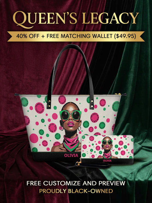 Melaniva “Bold & Worthy” Leather Totebag Deal - Melaniva