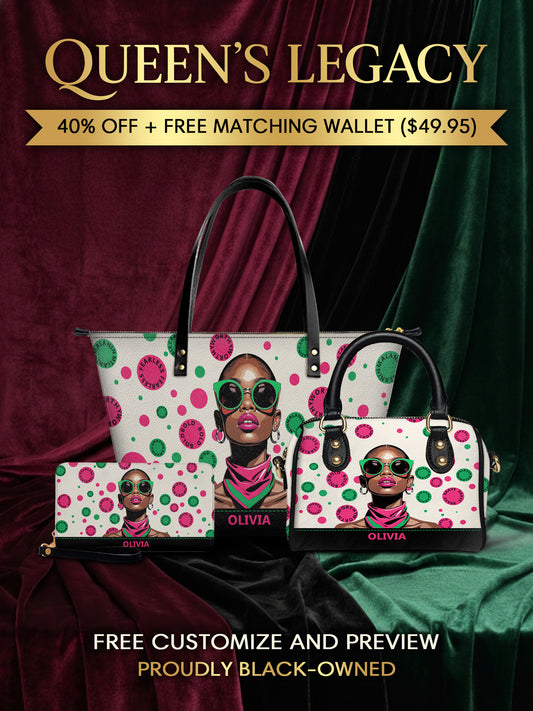 Melaniva “Bold & Worthy” Tote Bag The Perfect Trio - Melaniva