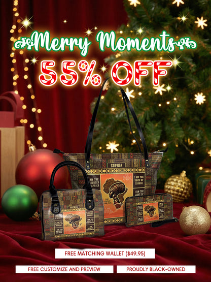 Melaniva “Mama Africa” Tote Bag The Perfect Trio