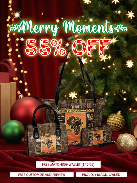 Melaniva “Mama Africa” Tote Bag The Perfect Trio