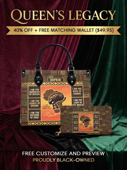 Melaniva “Mama Africa” Leather Handbag Deal - Melaniva