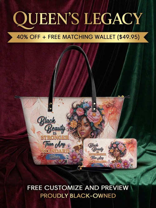 Melaniva “Fearless Beauty Floral” Leather Totebag Deal - Melaniva