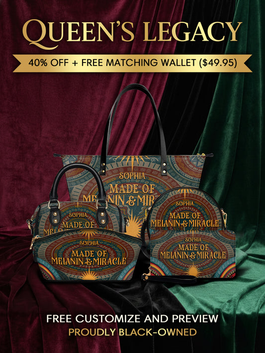 Melaniva “Melanin & Miracle” Tote Bag The Lucky Bundle - Melaniva