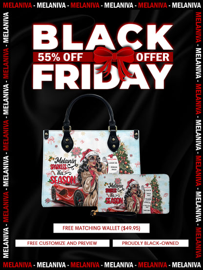 Melaniva Christmas Dreams Leather Handbag Deal