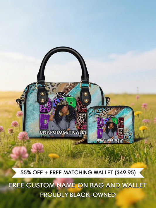 Melaniva “Unapologetically Dope” Leather Mini Satchel Deal - Melaniva