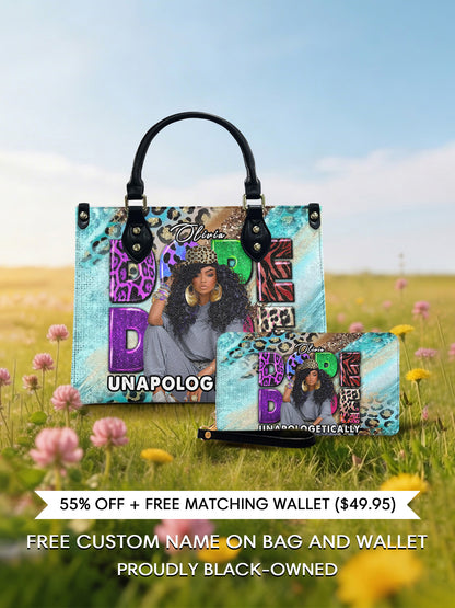 Melaniva “Unapologetically Dope” Leather Handbag Deal - Melaniva