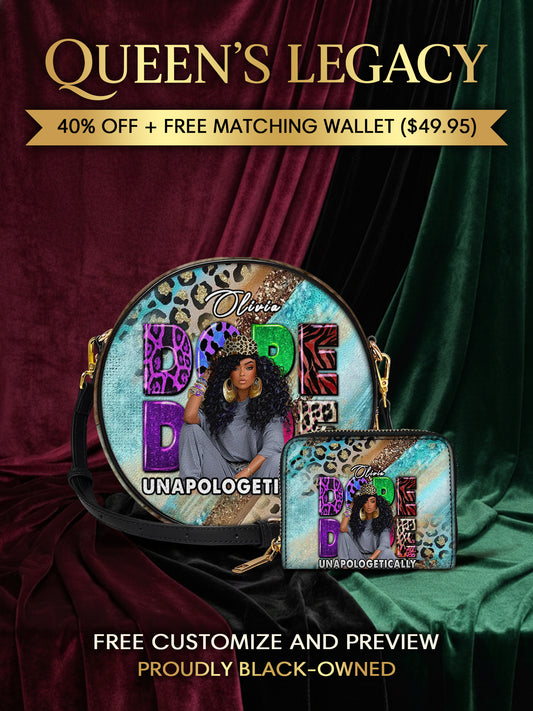 Melaniva “Unapologetically Dope” Leather Circle Crossbag Deal - Melaniva
