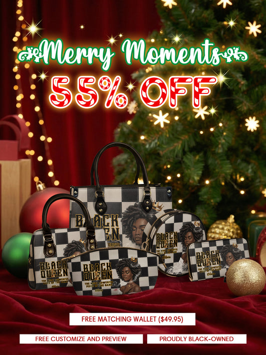 Melaniva "Black Queen Royal Elegance" The Lucky Bundle