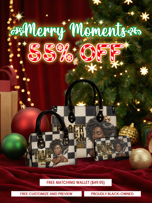 Melaniva "Black Queen Royal Elegance" The Perfect Trio