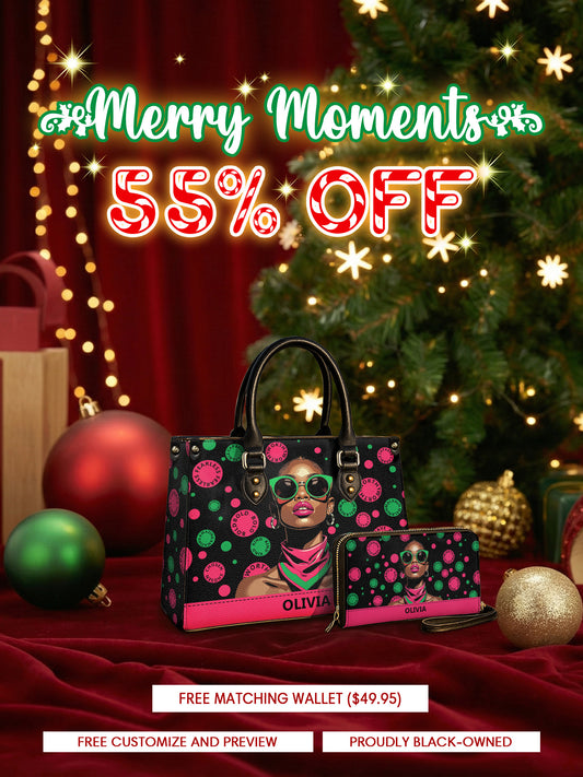 Melaniva "Fearless Beauty Rising" Leather Handbag Deal