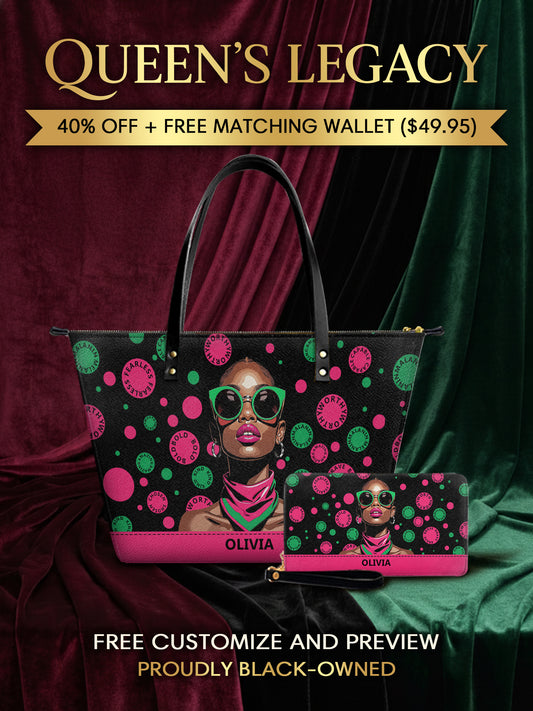 Melaniva "Fearless Beauty Rising" Leather Totebag Deal - Melaniva