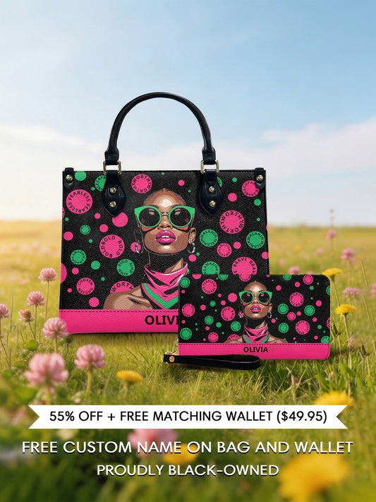 Melaniva "Fearless Beauty Rising" Leather Handbag Deal - Melaniva