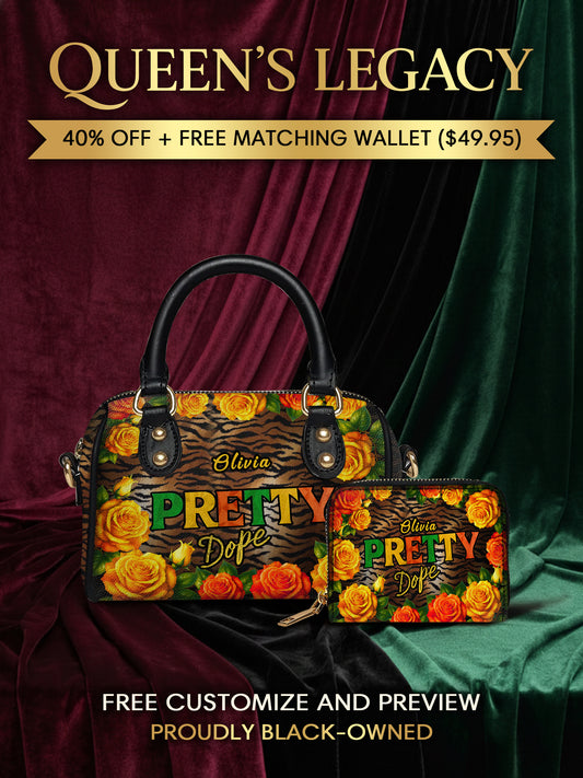 Melaniva “Pretty Dope” Leather Mini Satchel Deal - Melaniva