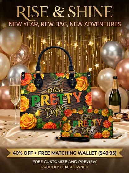 Melaniva “Pretty Dope” Leather Handbag Deal - Melaniva