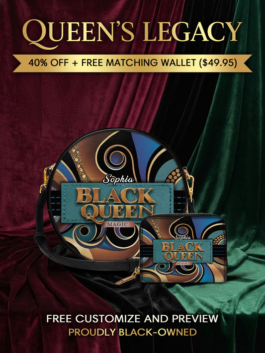 Melaniva “Royal Essence” Leather Circle Crossbag Deal - Melaniva