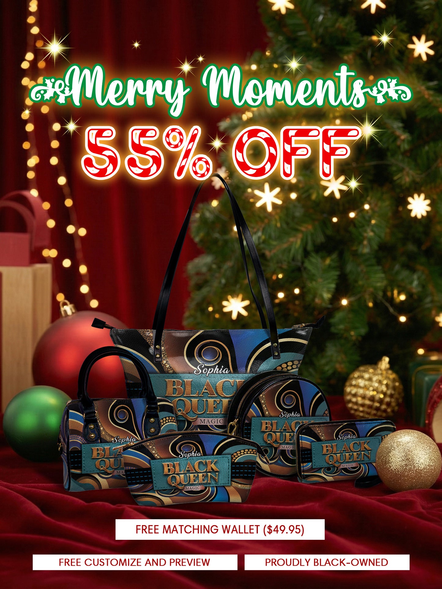 Melaniva “Royal Essence” Tote Bag The Lucky Bundle