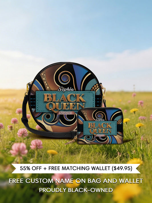 Melaniva “Royal Essence” Leather Circle Crossbag Deal - Melaniva