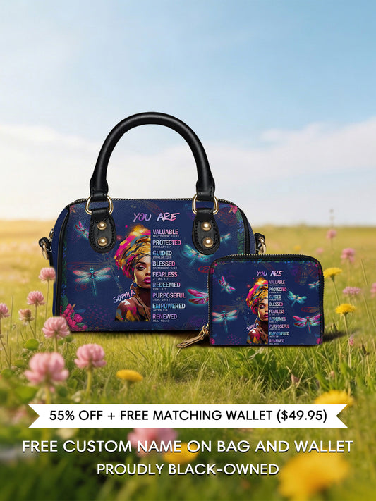 Melaniva “Divine Identityy” Leather Mini Satchel Deal - Melaniva
