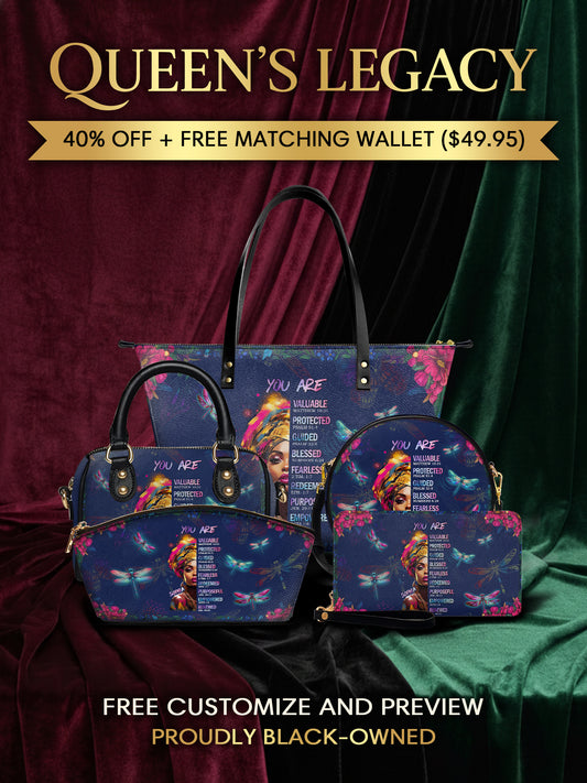 Melaniva “Divine Identityy” Tote Bag The Lucky Bundle - Melaniva