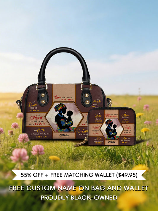 Melaniva Mother’s Essence Luxury Leather Mini Satchel Deal - Melaniva