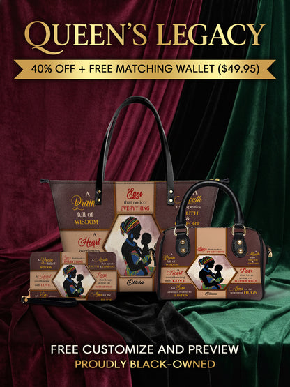 Melaniva "Mother’s Essence Luxury" Tote Bag The Perfect Trio - Melaniva