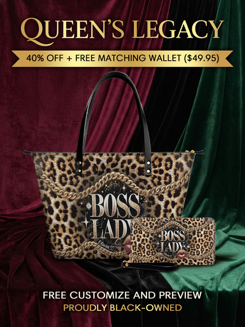 Melaniva “Boss Lady Signature” Leather Totebag Deal - Melaniva