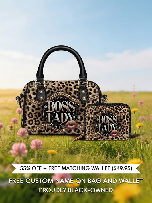 Melaniva “Boss Lady Signature” Leather Mini Satchel Deal - Melaniva
