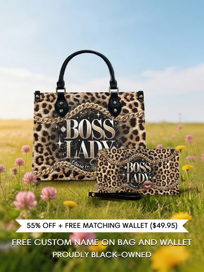 Melaniva “Boss Lady Signature” Leather Handbag Deal - Melaniva