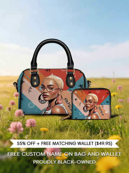 Melaniva "Your Vibe" Leather Mini Satchel Deal - Melaniva