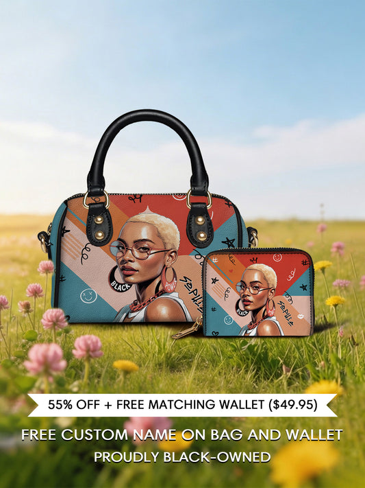 Melaniva "Your Vibe" Leather Mini Satchel Deal - Melaniva