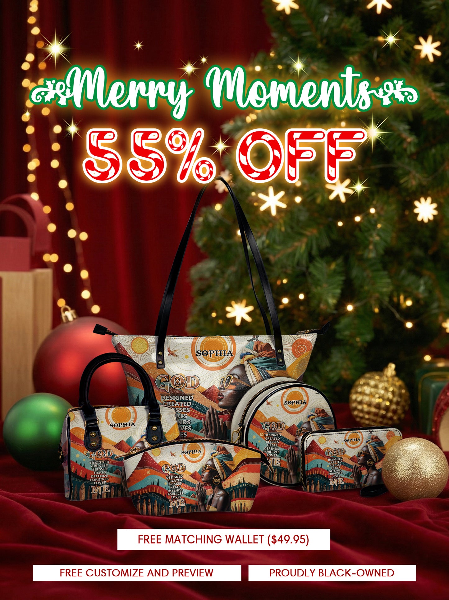 Melaniva “Grace & Strength” Tote Bag The Lucky Bundle