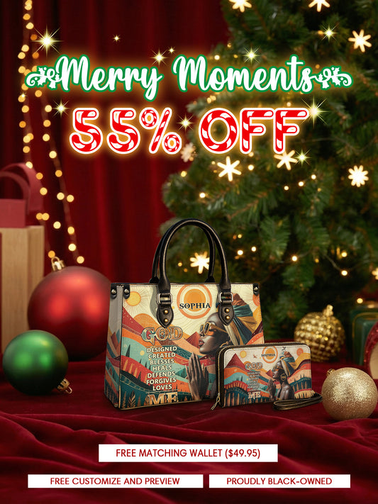 Melaniva “Grace & Strength” Leather Handbag Deal