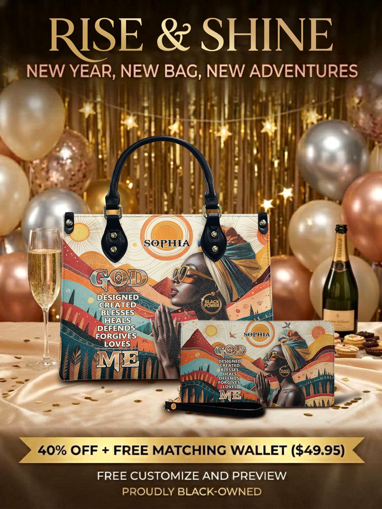 Melaniva “Grace & Strength” Leather Handbag Deal - Melaniva