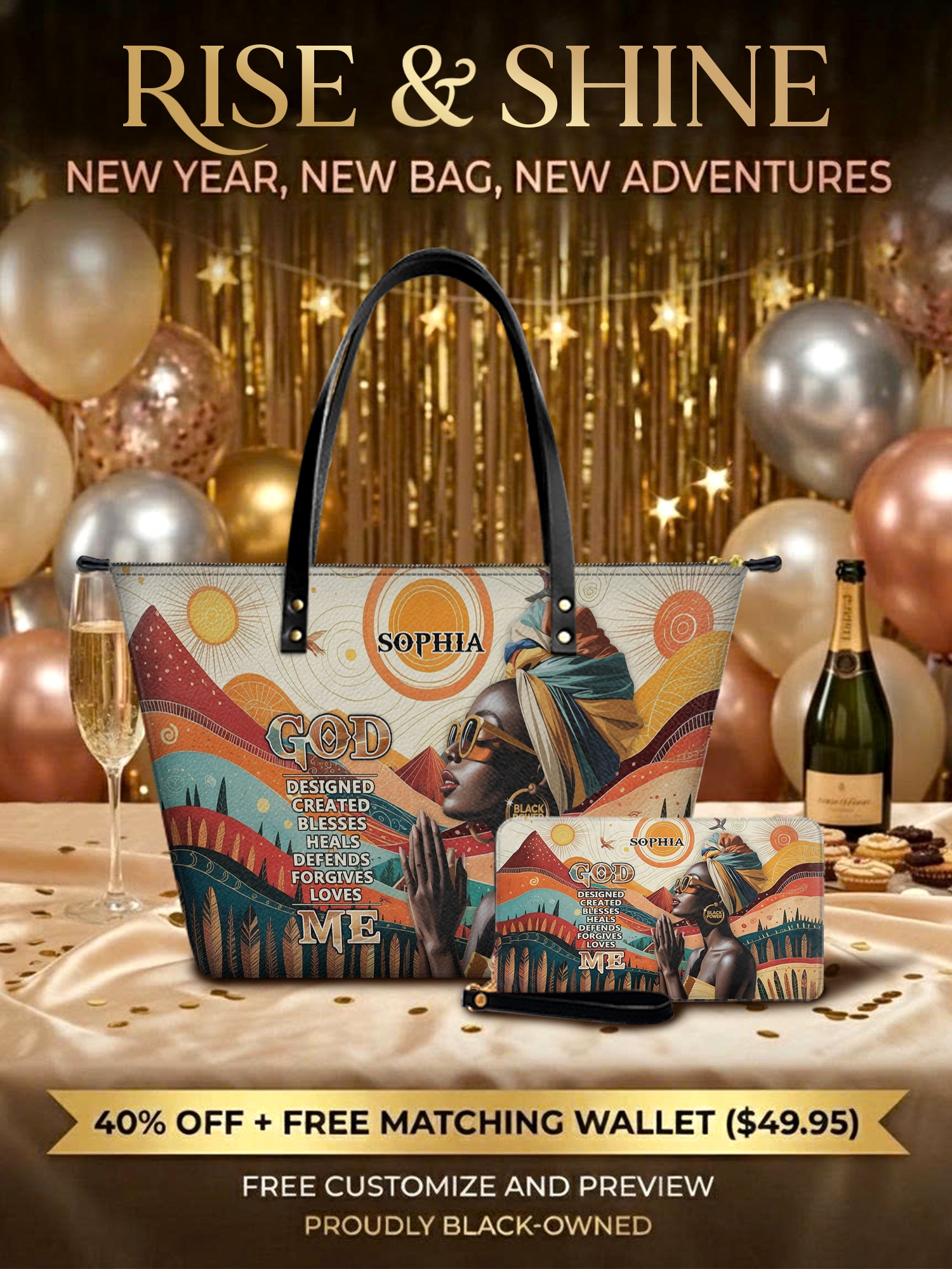 Melaniva “Grace & Strength” Leather Totebag Deal - Melaniva