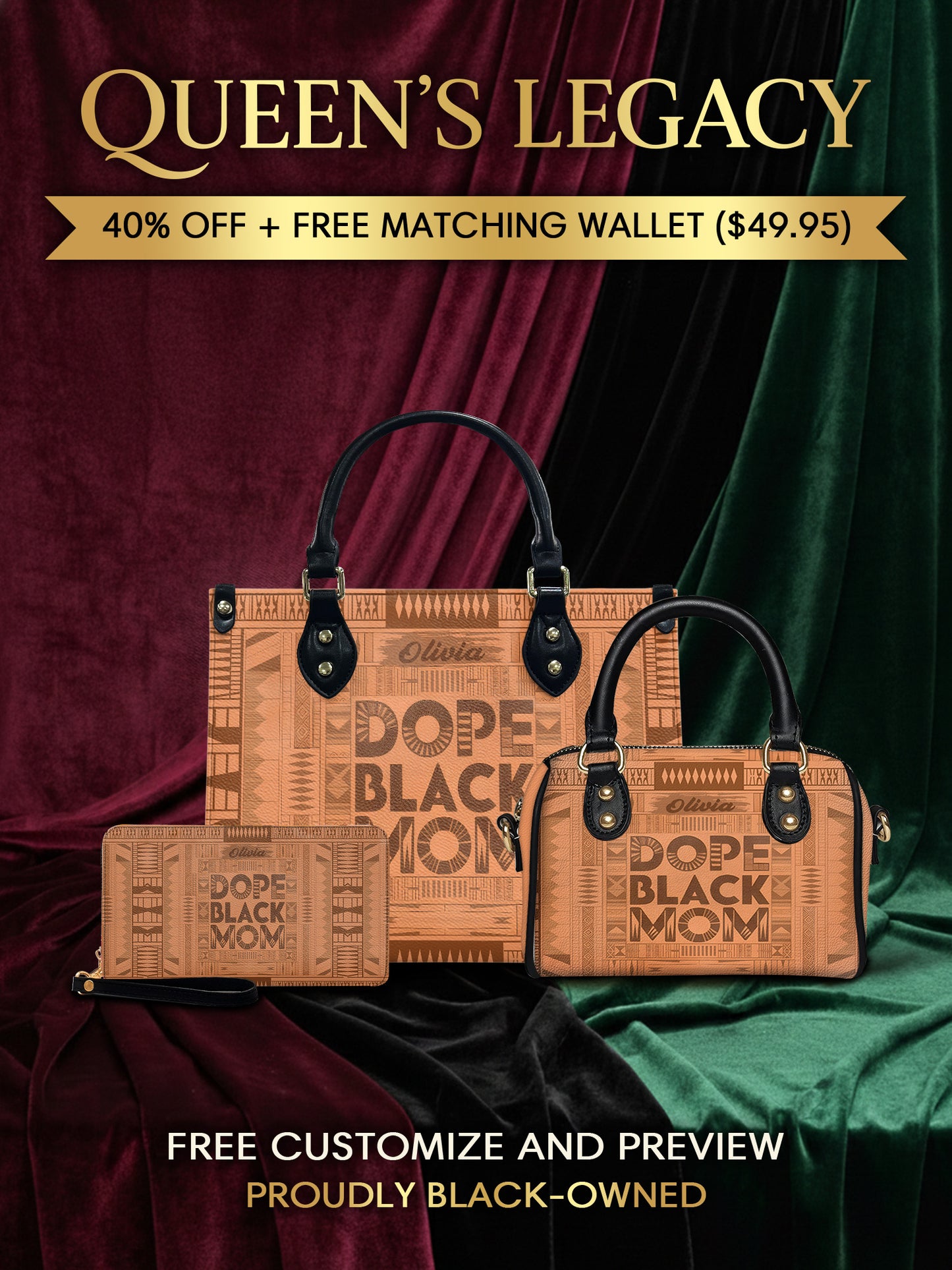 Melaniva "Dope Mom" The Perfect Trio - Melaniva