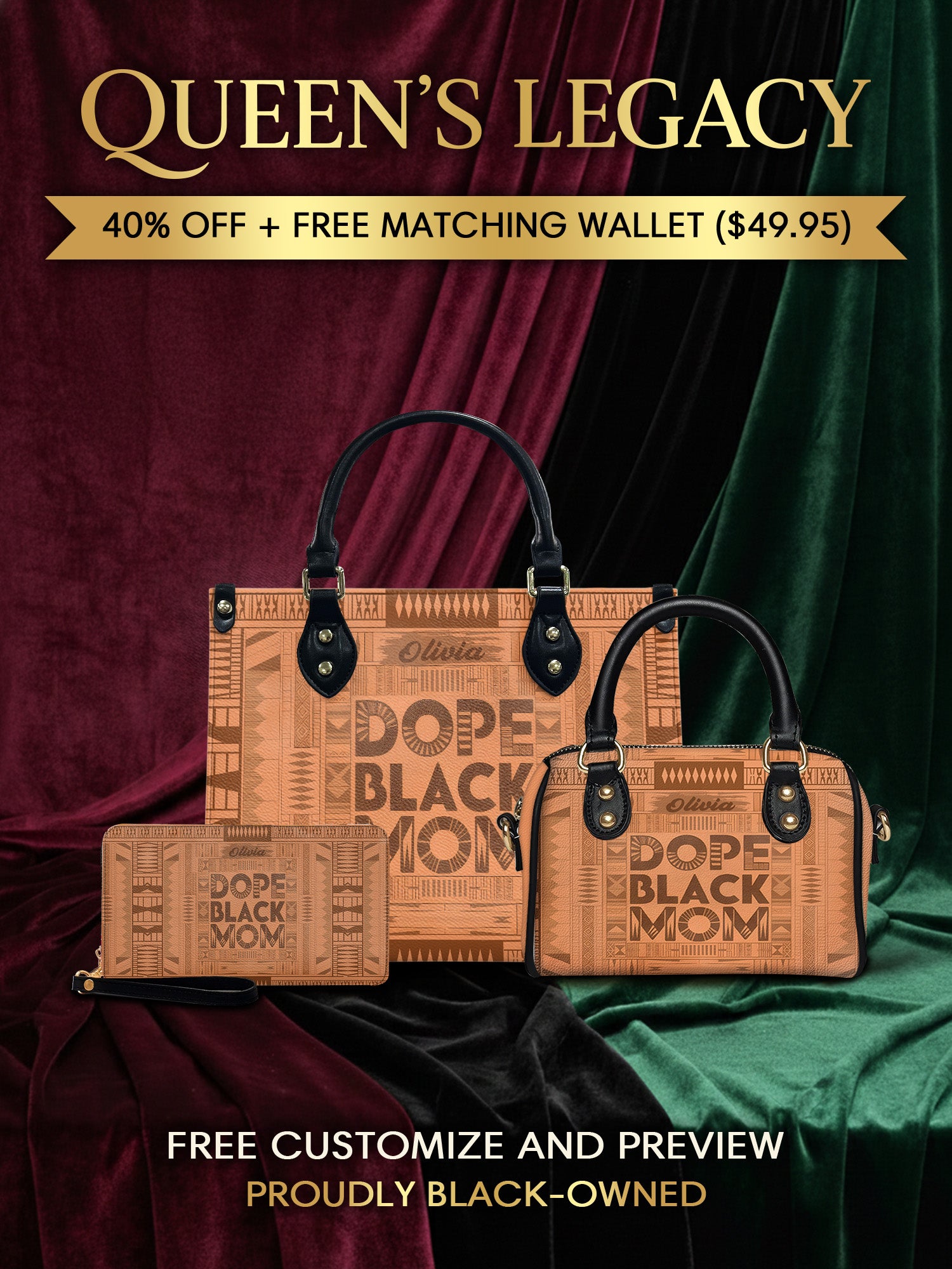 Melaniva "Dope Mom" The Perfect Trio - Melaniva