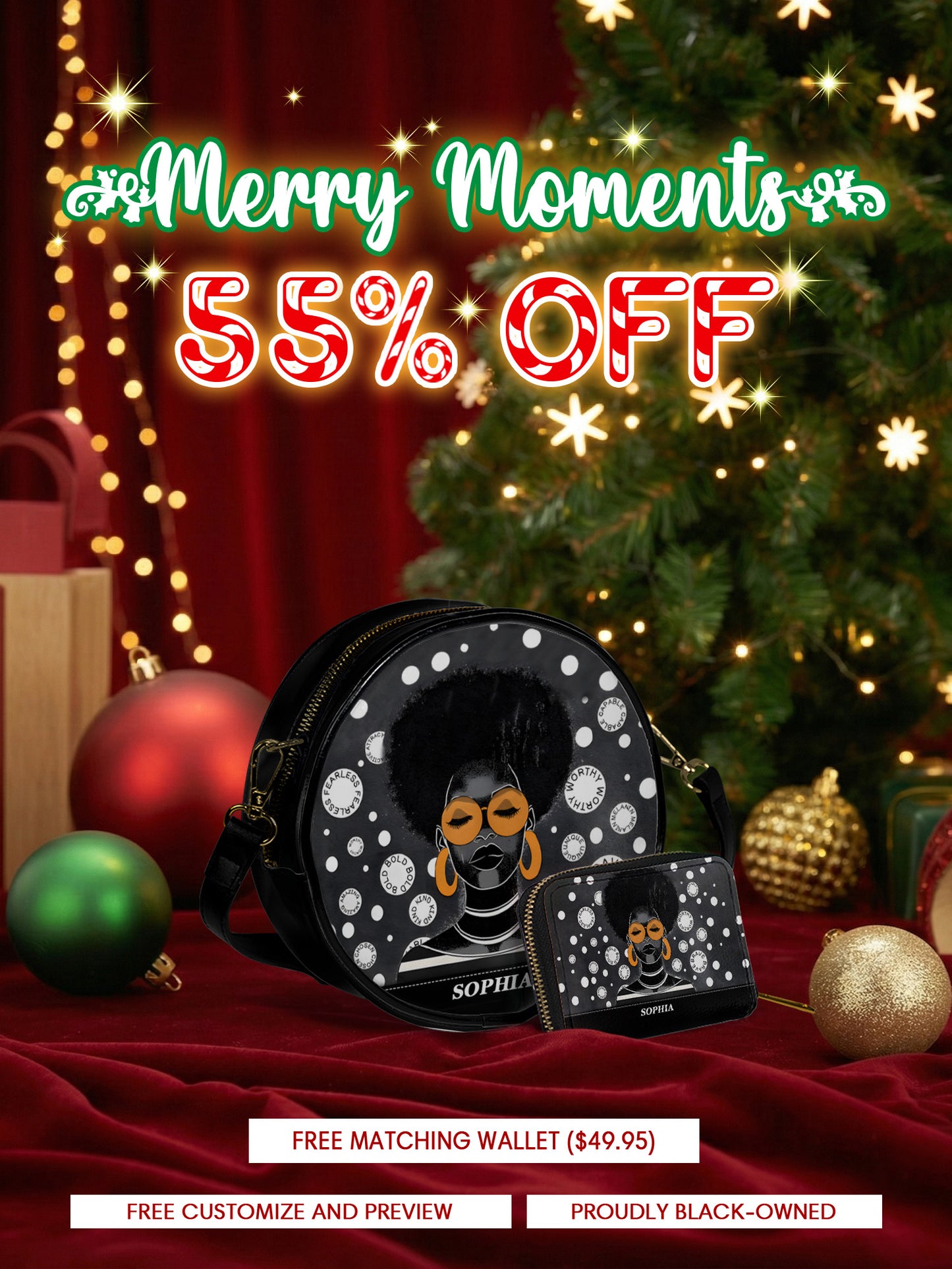 Melaniva Circle of Strength Leather Circle Crossbag Deal