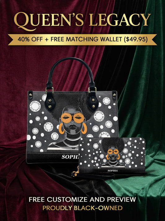 Melaniva Circle of Strength Leather Handbag Deal (FREE WALLET) - Melaniva