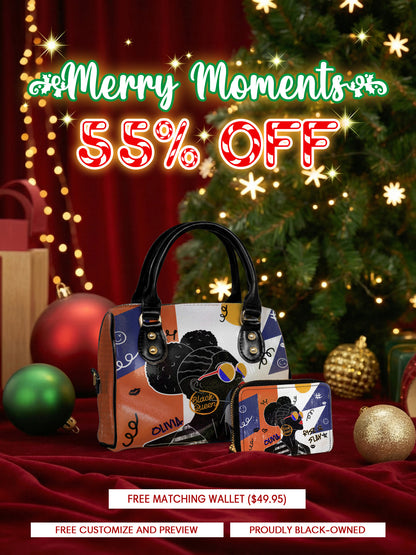 Melaniva Rise & Slay Leather Mini Satchel Deal