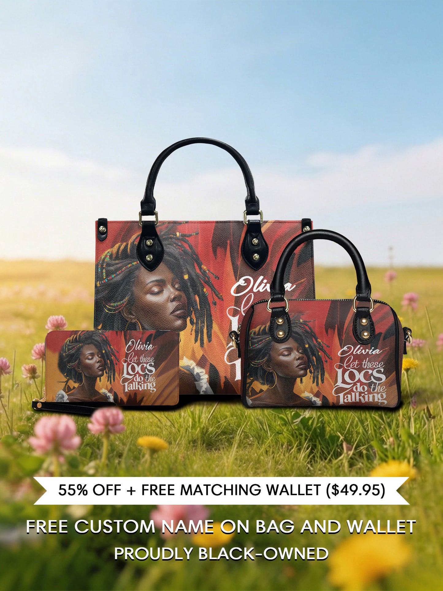 Melaniva "Locs Speak" The Perfect Trio - Melaniva