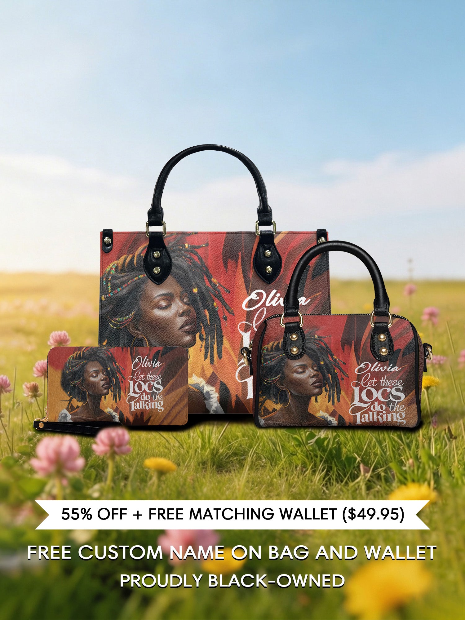 Melaniva "Locs Speak" The Perfect Trio - Melaniva
