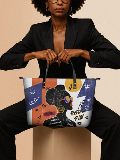 Melaniva "Rise & Slay" Tote Bag The Lucky Bundle - Melaniva