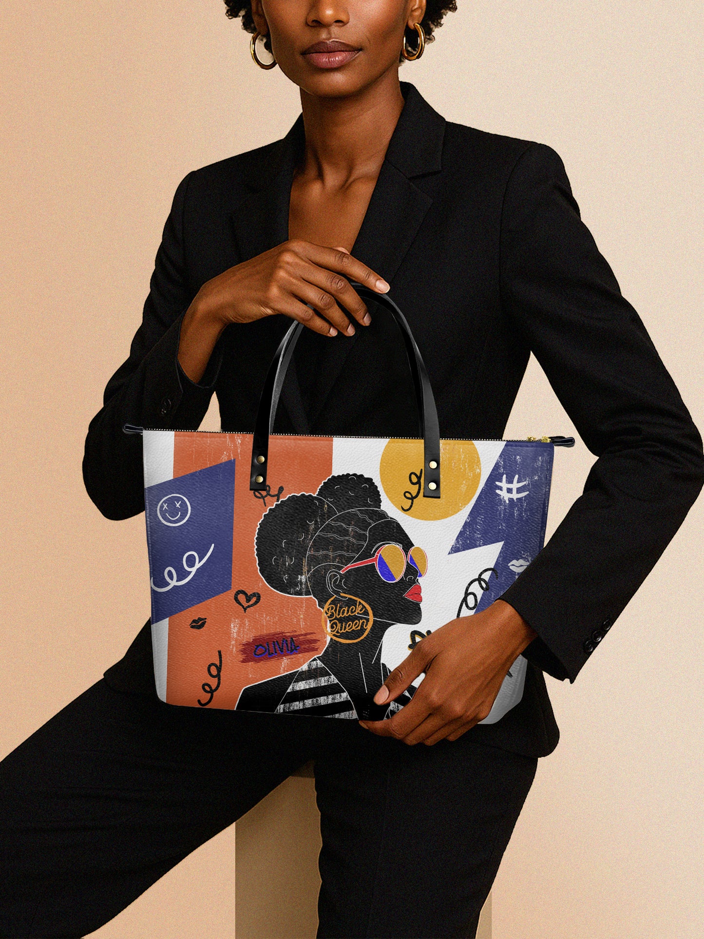 Melaniva "Rise & Slay" Tote Bag The Lucky Bundle - Melaniva