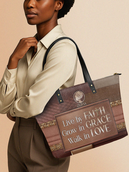 Melaniva "Faith & Grace" Tote Bag The Lucky Bundle