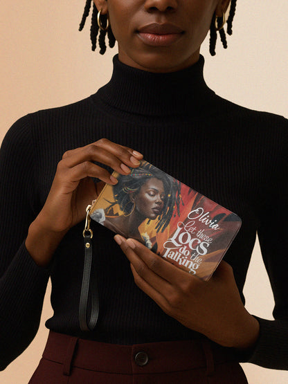 Melaniva Locs Speak Leather Tote Bag Deal (FREE WALLET)