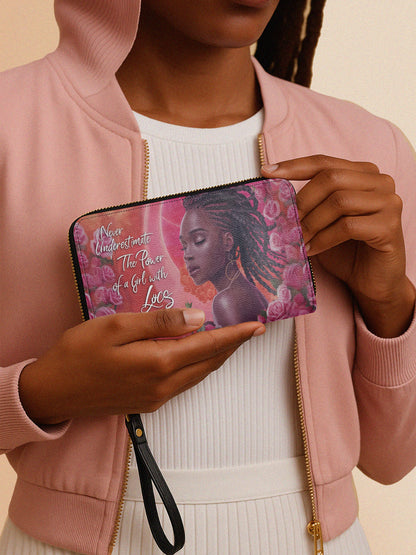 Melaniva Locs of Power Leather Tote Bag Deal (FREE WALLET)