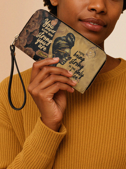 Melaniva Choice of Strength Leather Wallet