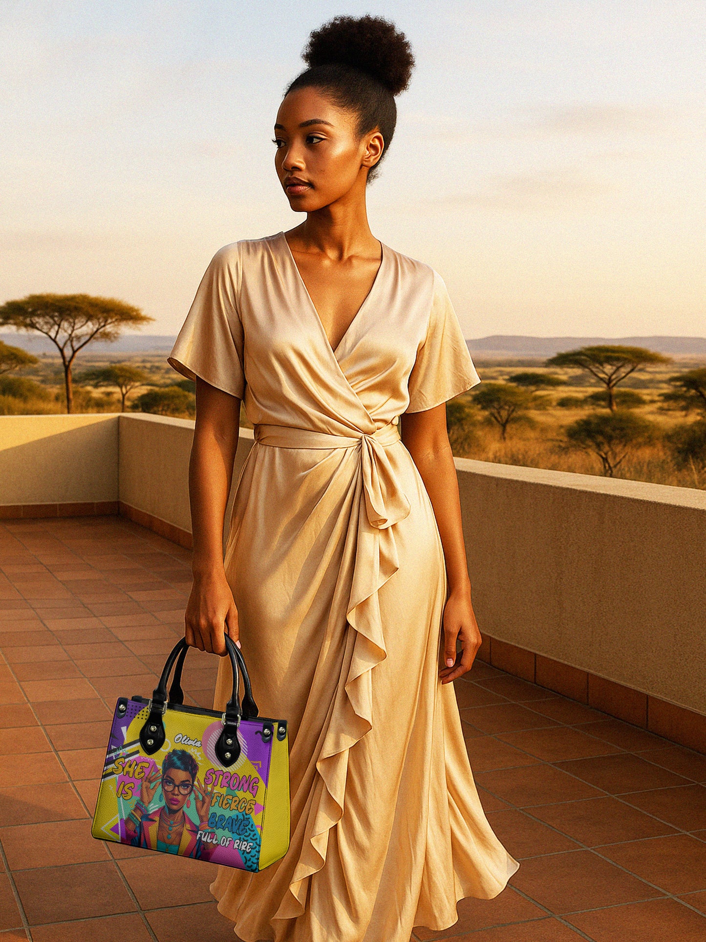 Melaniva Retro Pop Diva Leather Handbag Deal
